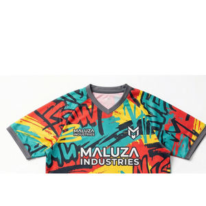 Uniformes Deportivos de Fútbol Personalizados, Camiseta y Pantalones Cortos de Fútbol, Uniforme de Entrenamiento, Ropa Deportiva para Gimnasio, Conjunto de Equipo MALUZA INDUSTRIES - Product Image 2