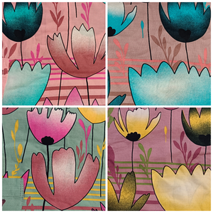 Camisón Corto de Manga Corta hasta la Rodilla para Mujer de Chrysanta. Elegante Camisón Transpirable 100% Rayón para Uso Diario - Product Image 6