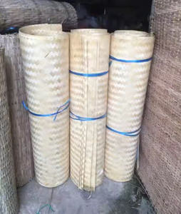 Sangle de canne en bambou faite à la main de haute qualité feuille tissée naturelle pour la décoration de meubles du Vietnam rouleau de sangle de bambou d'origine - Product Image 2