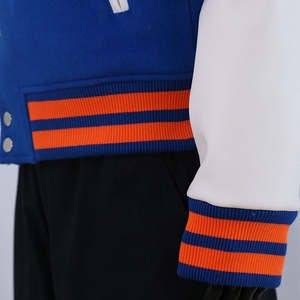 Chaqueta de lana de invierno con bordado de chenilla, parches personalizables al por mayor, chaqueta universitaria para hombre, chaqueta universitaria de moda urbana - Product Image 6