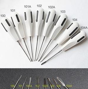 เครื่องมือยกโคนรากฟัน (แบบตรง 3 มม.) ด้ามจับพลาสติก สแตนเลส สตีล ยี่ห้อ Shuja Surgico ขายดี - Product Image 2