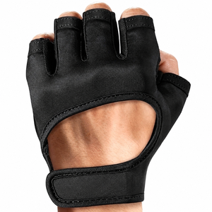 BNSB SPORTS Open <b>Back</b> Unisex Workout Gloves Breathable Half Finger Lightweight Microfiber Palm Cushion <b>Pads</b> Non-Slip Adjustable - Product Image 1