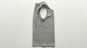 เสื้อกีฬาดีไซน์สวยที่สุด เสื้อกล้ามผู้ชาย ทันสมัย ผ้าถักโพลีเอสเตอร์/คอตตอน คอกลม สไตล์ไฮสตรีท ยืดหยุ่น ระบายอากาศได้ดี - Product Image 3