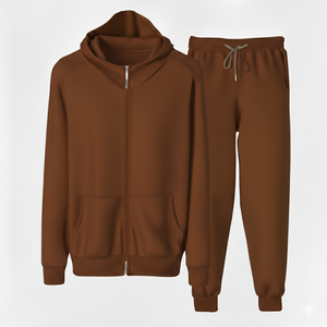 Survêtement à capuche en polaire brodée pour hommes, surdimensionné, 100% coton, nouveauté - Product Image 6