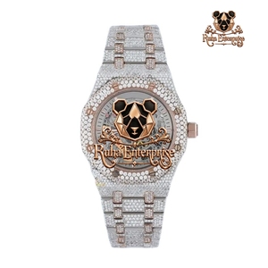 นาฬิกาข้อมือแฟชั่นผู้ชายที่ได้รับแรงบันดาลใจจากมอยส์ซาไนต์ - Product Image 1