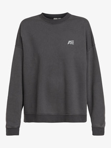 Sweat-shirt à col rond vintage pour femme, en molleton de coton épais de qualité supérieure, style streetwear, vente en gros - Product Image 2