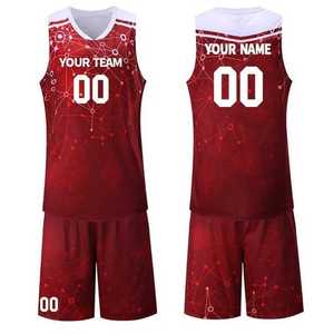 Uniforme de Baloncesto Personalizado con Logotipo Frontal, Manga Corta, Transpirable, Diseño de Última Generación, Ropa Deportiva para Hombre, 100% Poliéster - Product Image 6