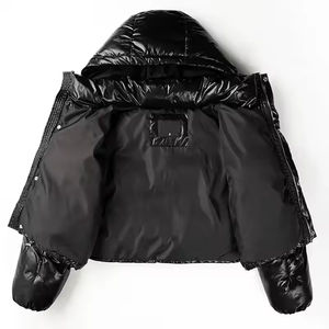 Nouveauté 2026 : Manteaux d'hiver en duvet, vestes courtes personnalisées, vestes matelassées pour femmes avec capuche, vestes matelassées Numica Sports pour hommes - Product Image 2