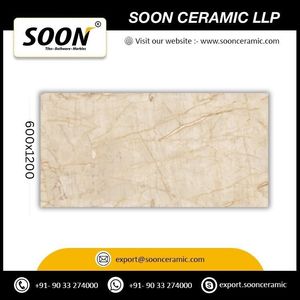 Baldosas de Porcelana I-GENOVA CREMA 600x1200mm, Diseño Rústico Mate, Antibacterianas, Antideslizantes, para Uso en Exteriores - Product Image 2