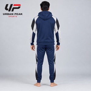 Conjunto Deportivo con Capucha para Hombre, Sudadera con Cierre y Manga Larga, Pantalones de 2 Piezas, 100% Algodón, Ligero, Estilo Urbano - Product Image 3