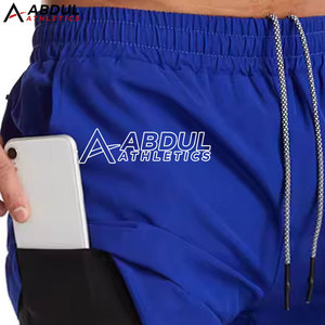 กางเกงขาสั้นออกกำลังกายผู้ชายสุดเท่ ออกแบบมาเพื่อการออกกำลังกาย วิ่ง และสวมใส่ลำลอง พร้อมความเบาสบายและกระชับพอดีตัว - Product Image 5