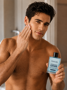 Private Label Moisturizing Nourishing After Shave <b>Lotion</b> 100ml Refreshing for All Skin Types Male Grooming - Product Image 6