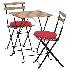 โต๊ะอาหารพับได้กลางแจ้งไม้จริงทันสมัย Vietwood GV-TCS01 - เฟอร์นิเจอร์พกพาสำหรับโรงแรม อพาร์ตเมนต์ สวนสาธารณะ - Product Image 4