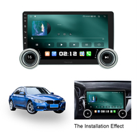 Estéreo Universal para Auto de 10 Pulgadas, Reproductor de DVD, Radio, Navegación, Unidad Principal de 4 Núcleos, GPS, Amplificador, Carplay, Android Auto con Perillas