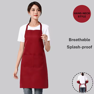 Delantal de Trabajo Personalizado para Hombre y Mujer, Delantal de Poliéster para Pintura, Tienda de Té con Leche, Barista - Product Image 5