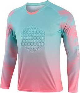 Camiseta de Compresión para Fútbol Americano con Acolchado Incorporado, Ropa Deportiva Transpirable con Protección para Hombres, Camisetas de Fútbol - Product Image 6