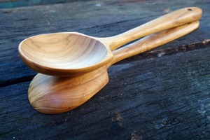 Wooden <b>spoon</b> Handmade Wooden Rice <b>Spoon</b> Solid Wood Kitchen Utensil for Serving Salad <b>Soup</b> Long Handle Smooth Polished - Product Image 5