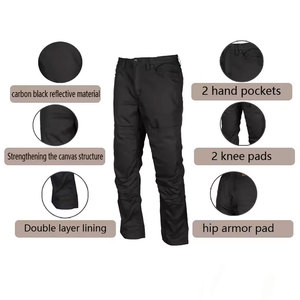 Motorcycle Pants <b>Motorbike</b> <b>Trouser</b> for Men and Women With <b>Waterproof</b> Cordura Textile Fabric Armor Armored Sports Pants - Product Image 4