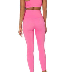 Legging de sport taille haute sans couture pour femme, imprimé, avec poches, pour yoga, gym et course, effet seconde peau, tailles XS et plus - Product Image 4