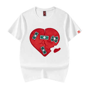 เสื้อยืดคอตตอนคุณภาพสูงสำหรับผู้ชาย 180-220 GSM สวมใส่สบาย คอกลม แขนสั้น แบบเรียบ สำหรับสั่งซื้อจำนวนมาก รับผลิตแบบ OEM และติดฉลากส่วนตัว - Product Image 5