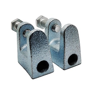 Pince de fixation industrielle réglable en C pour poutre, 10 mm, en acier robuste, capacité de charge 30 kg, revêtement poudré, support de fixation rapide - Product Image 1