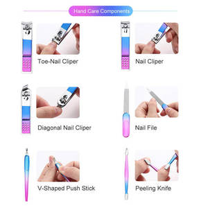 Podiatry Tool Set High Quality Kit Manicure Pedicure Nail Scissors Heavy Duty Podiatry Instrument Set - Product Image 4