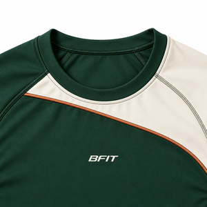 เสื้อแรชการ์ดแขนยาวผู้ชาย BFIT แห้งเร็ว ผลิตจากผ้าสแปนเด็กซ์และโพลีเอสเตอร์ สำหรับออกกำลังกาย - Product Image 3