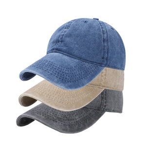 Casquette de baseball vintage en denim non structuré, délavé, de haute qualité, style papa - Product Image 2