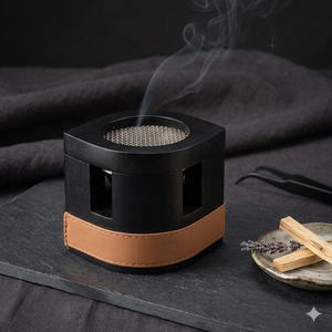 Natural Crafts Most Popular Arabic Bukhoor Censer ABS Bakhoor <b>Burner</b> <b>Electric</b> Incense <b>Burner</b> for Hair - Product Image 1