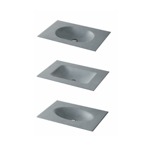 Lavabo de Baño Rectangular de Mármol para Encimera, Mueble de Madera, Diseño Moderno, Acabado Dorado, con Escurridor, 12L - Product Image 1