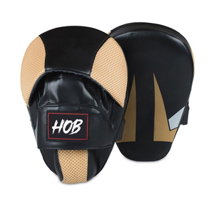 Top Design Your Own Custom Brand Punching Boxing Training Focus <b>Pad</b> Pu Leather Hand Target Boxing Focus <b>Pads</b> - Product Image 4
