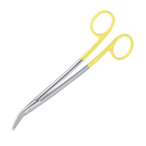 Tijeras Iris con Hoja Curva Recubierta, Tijeras de Corte Preciso de Alta Calidad, Tijeras Médicas para Vendajes, para Hospital - Product Image 3