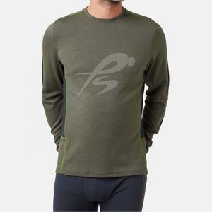 Maillot de cyclisme thermique à manches longues pour homme, anti-odeur, en Spandex/Polyester, séchage rapide, respirant, pour l'été et le fitness - Product Image 4