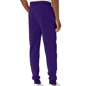 INTRAX WORLD Men's Charcoal Grey <b>Fleece</b> <b>Jogger</b> Pants Tapered Fit 100% Cotton Eco-Friendly Breathable Quick Dry Zipper Pockets - Product Image 2