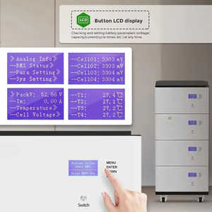 Sistema de Almacenamiento de Energía Solar de Litio LifePo4 Apilable de 51.2v 48V 800Ah 40kWh para Uso Doméstico, Tipo Dividido de 10Kw 20Kw 30Kw 50Kw - Product Image 4