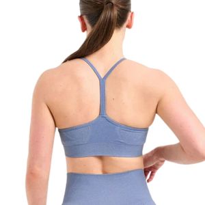 Sujetador Deportivo Sin Costuras para Mujer, Ligero, con Relleno Suave, Sin Varillas, Elástico, Transpirable, para Gimnasio y Yoga - Product Image 2