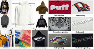 Sudadera con Capucha Bordada con Parches Estilo Y2K, 440 GSM, Unisex, Personalizable, Ropa Urbana de Otoño, Fabricante OEM 2026 - Product Image 6