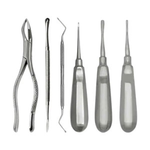 Kit de Extracción Dental Veterinaria de Acero Inoxidable para Perros, Instrumento Manual para la Extracción de Dientes de Mascotas, Juego de Herramientas Médicas - Product Image 1