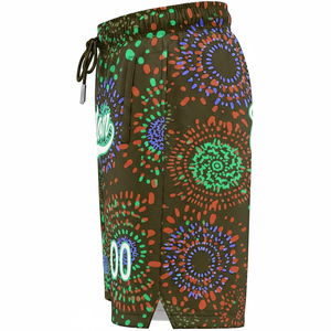 Shorts de basketball pour hommes, dernière mode streetwear, avec poches zippées, vente en gros - Product Image 3