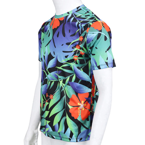 T-shirts graphiques décontractés pour hommes en polyester 100% à séchage rapide, entièrement sublimés, avec impression intégrale, col rond, sublimation intégrale. - Product Image 2