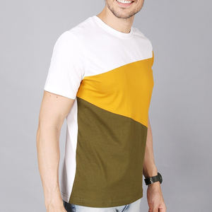 T-shirt de sport pour homme en coton 100% imprimé sur mesure, respirant, à séchage rapide, à manches courtes, vêtements de fitness décontractés, vêtements de sport vierges - Product Image 3
