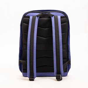 Purple Hidden Zipper Anti-theft <b>Backpack</b> Versatile Bag Business Bag <b>Simple</b> Casual Design - Product Image 3