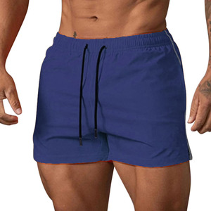 Shorts de sport pour hommes, taille XXS, en coton, confortables, avec cordon de serrage, taille élastique, vente en gros, personnalisables, pour l'entraînement et la course à pied - Product Image 3