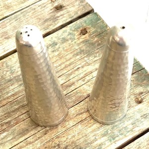 Juego de Molinillos Manuales de Acero Inoxidable con Acabado Martillado, Dispensadores de Especias Metálicos, Duraderos, Ecológicos, Herméticos, Herramientas para Alimentos, Hierbas y Especias - Product Image 3