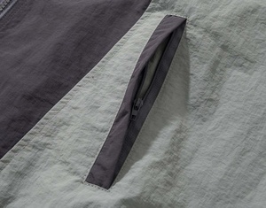 Chaqueta Cortavientos Casual de Alta Calidad para Hombre, con Logotipo Personalizado, Forro de Malla Transpirable, Resistente al Viento - Product Image 5