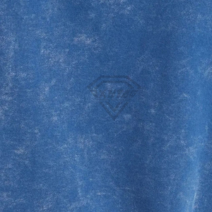 Hoodie Homme Bleu Délavé Personnalisé en Coton Streetwear Oversize Épaules Tombantes Vierge Molleton Lourd Vintage Fabricant - Product Image 6