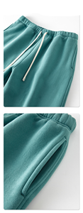 Pantalones Deportivos Anchos de Cintura Media para Mujer, Color Marrón, Estilo Casual, para Otoño - Product Image 5