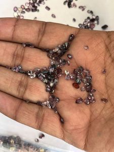 Natural Tanzania Origin Spinel Oval & <b>Cushion</b> Cut Faceted Mix Shape Gemstone - Product Image 3