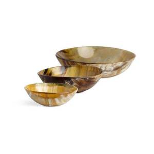 Bol en corne 100% naturel de qualité supérieure, nouveau design magnifique, forme ronde, pour riz, soupe et comme assiette. - Product Image 4