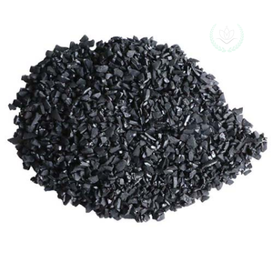 Charbon actif granulaire de coque de noix de coco de qualité supérieure pour le nettoyage de l'air industriel, média filtrant à haute adsorption, Inde - Product Image 1